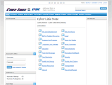 Tablet Screenshot of cyberlinkstore.com